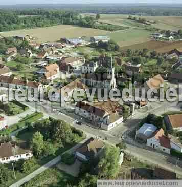 Photo aérienne de tevaux