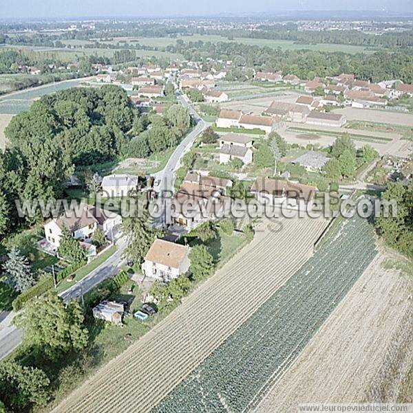 Photo aérienne de Tillenay