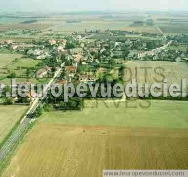 Photo aérienne de pagny