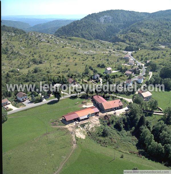 Photo aérienne de La Chaux-du-Dombief