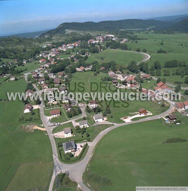 Photo aérienne de La Chaux-du-Dombief