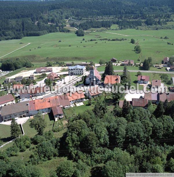 Photo aérienne de La Chaux-du-Dombief