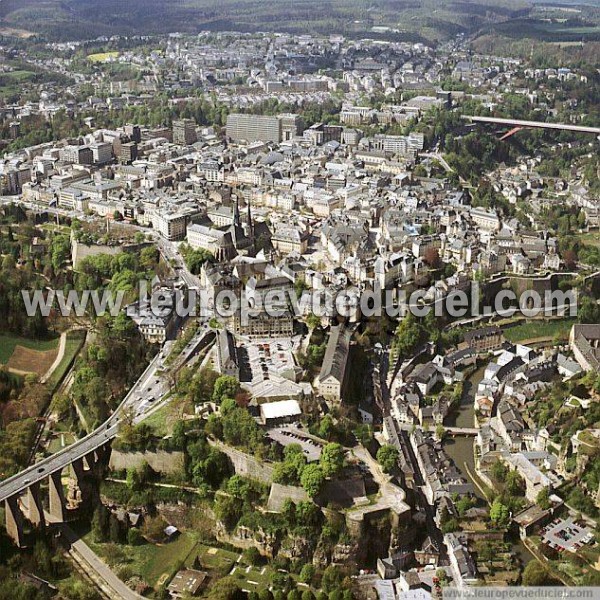 Photo aérienne de Luxembourg