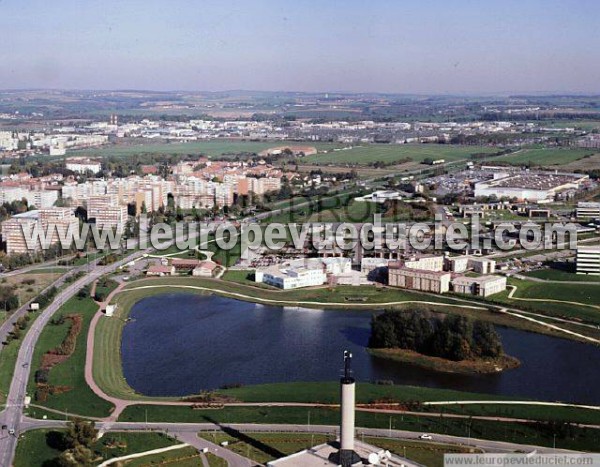 Photo aérienne de Metz Photo aérienne de Metz