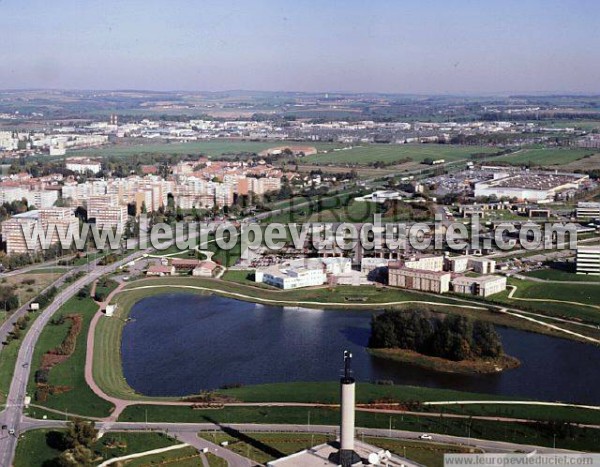 Photo aérienne de Metz