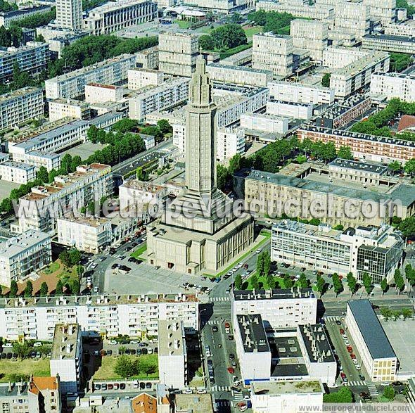 Photo aérienne de Le Havre