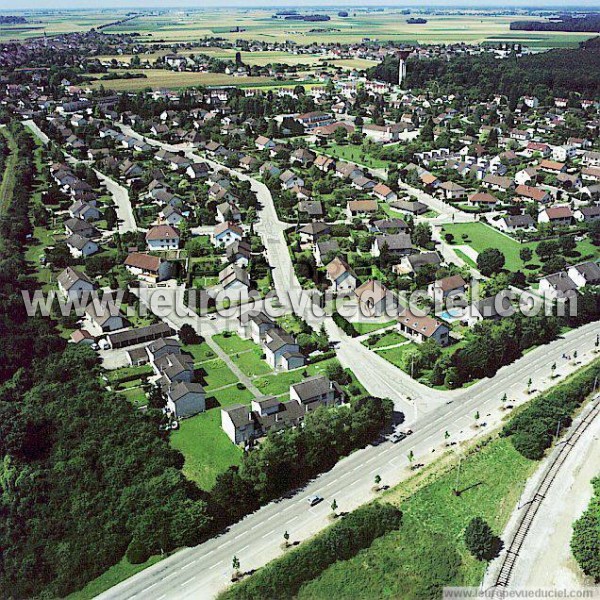 Photo aérienne de Tavaux