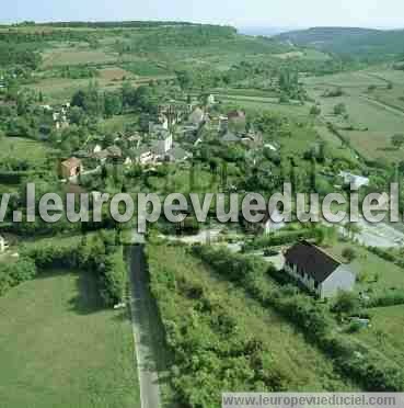 Photo aérienne de chevronne