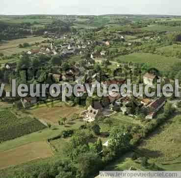 Photo aérienne de chevronne