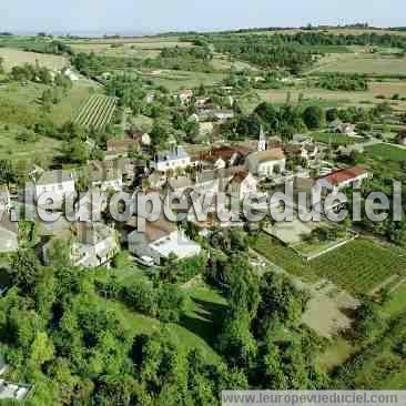 Photo aérienne de chevronne