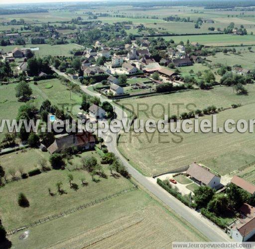 Photo aérienne de Argilly