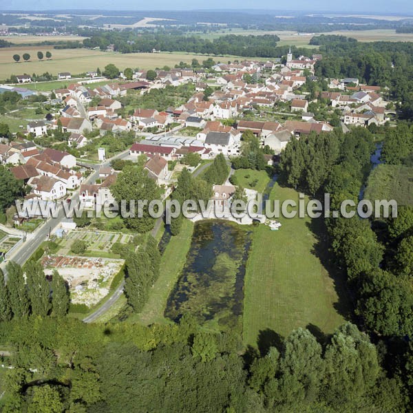 Photo aérienne de Veuxhaulles-sur-Aube