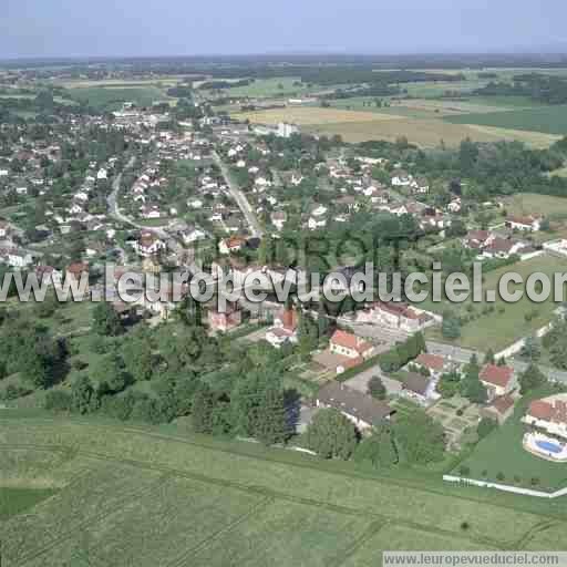 Photo aérienne de Chaussin