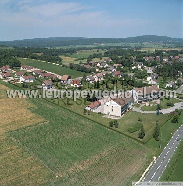 Photo aérienne de Orgelet