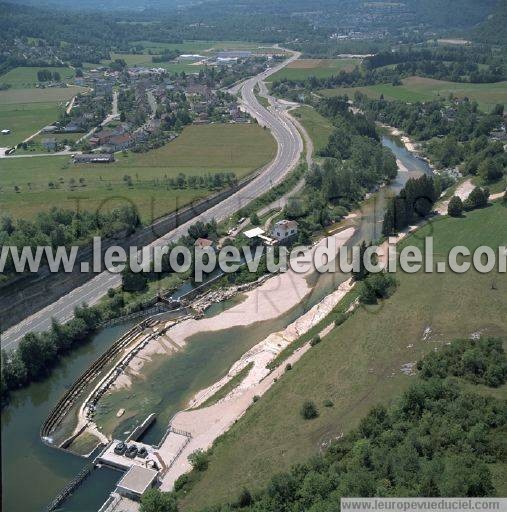 Photo aérienne de Lavancia-Epercy