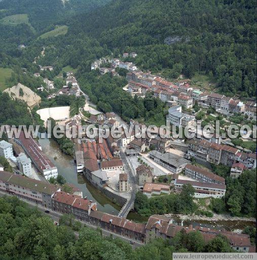 Photo aérienne de Saint-Claude