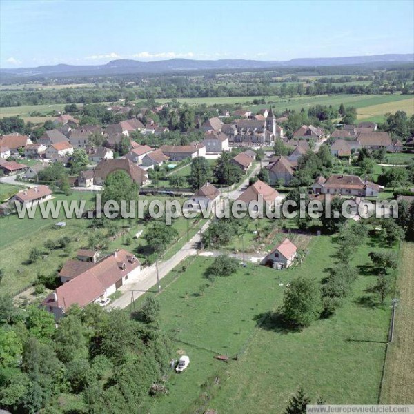 Photo aérienne de Chissey-sur-Loue