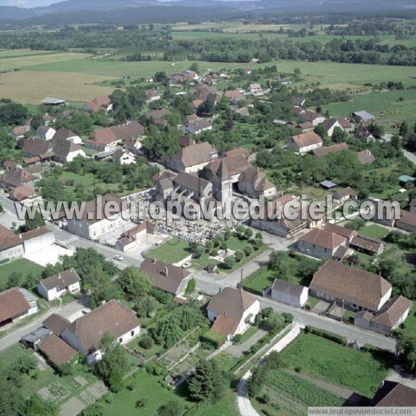 Photo aérienne de Chissey-sur-Loue