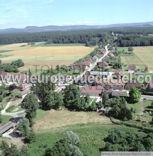 Photo aérienne de Chamblay