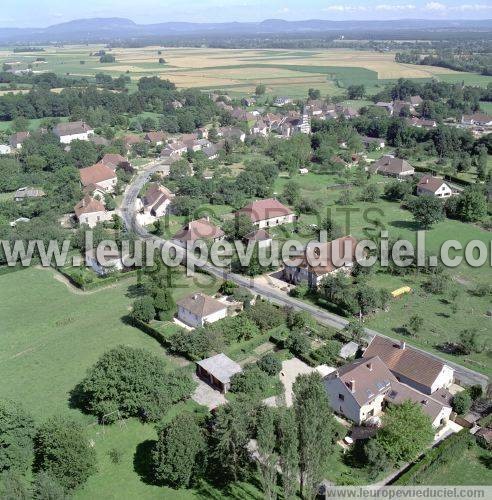 Photo aérienne de Montbarrey