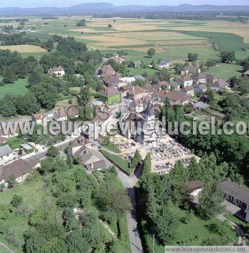 Photo aérienne de Montbarrey