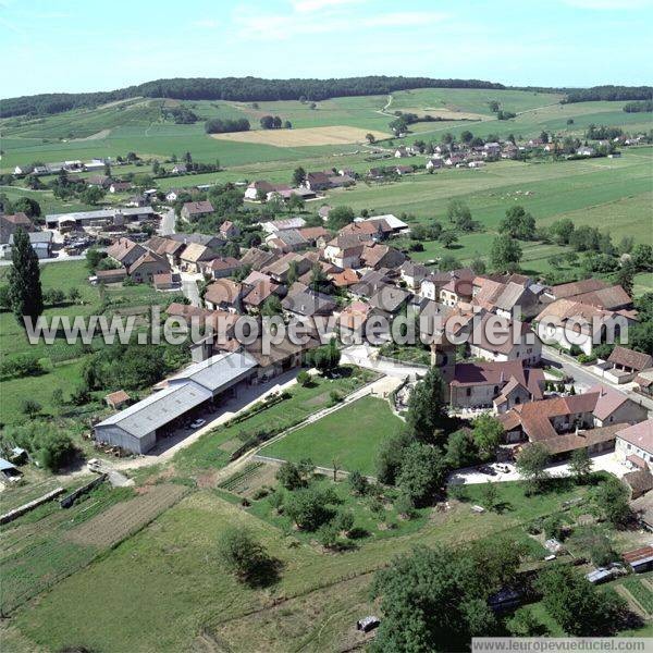 Photo aérienne de Villette-lès-Arbois