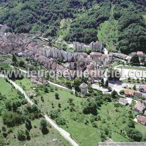 Photo aérienne de Salins-les-Bains