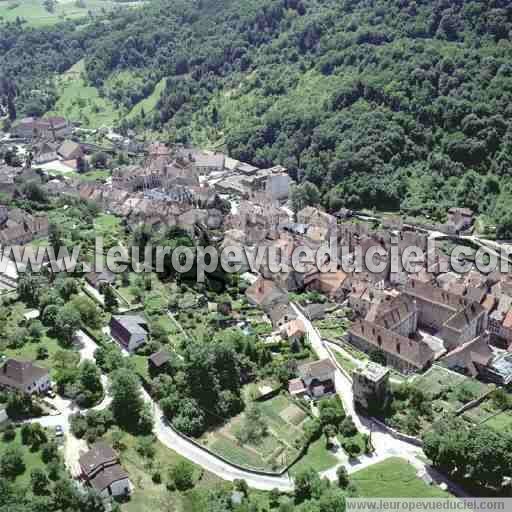 Photo aérienne de Salins-les-Bains