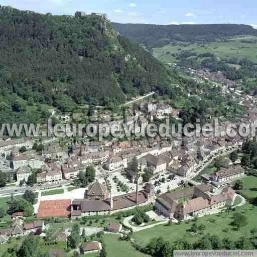 Photo aérienne de Salins-les-Bains