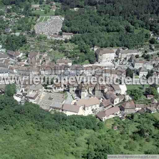 Photo aérienne de Salins-les-Bains