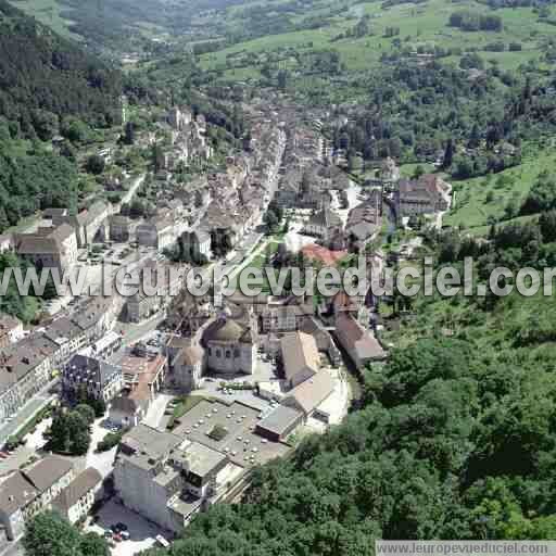 Photo aérienne de Salins-les-Bains