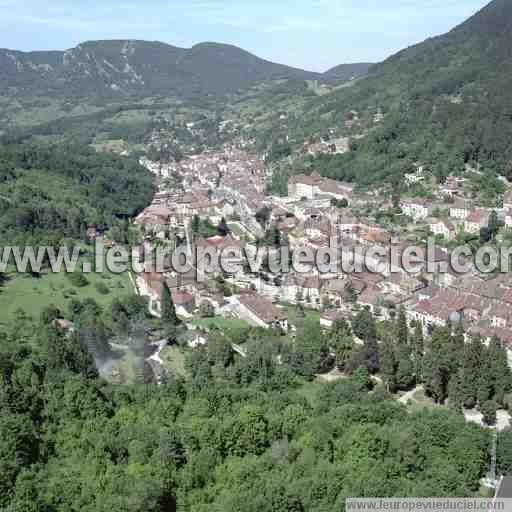 Photo aérienne de Salins-les-Bains