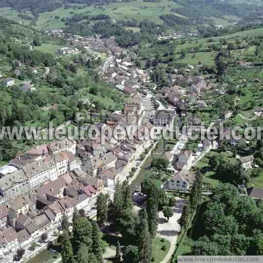 Photo aérienne de Salins-les-Bains