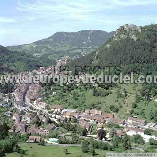 Photo aérienne de Salins-les-Bains