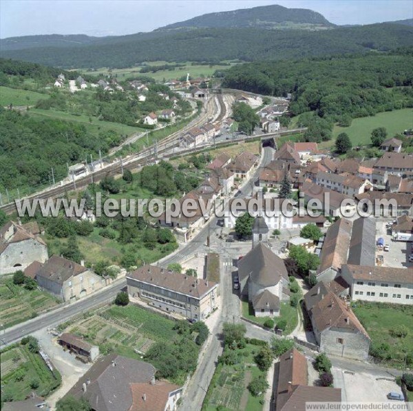 L'Europe vue du ciel - Photos aériennes de Mouchard (39330) - Jura,  Franche-Comté - France