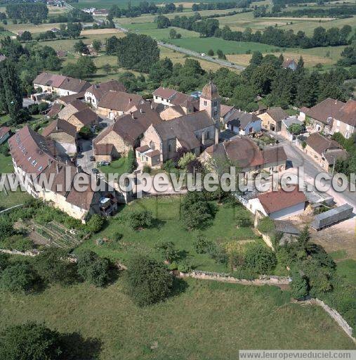 Photo aérienne de Sainte-Agnès