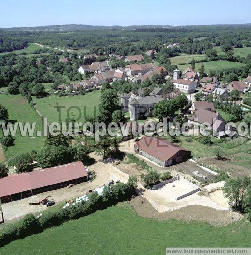 Photo aérienne de Verges