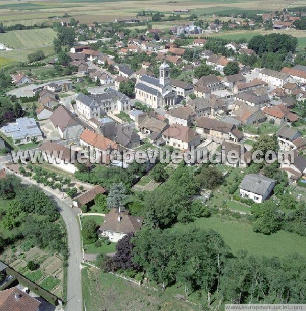 Photo aérienne de Saint-Aubin