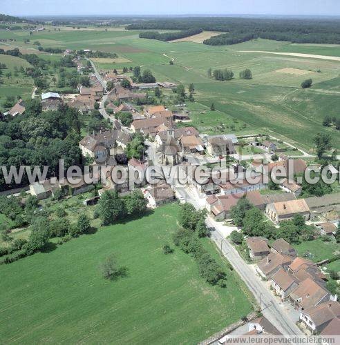 Photo aérienne de Brans