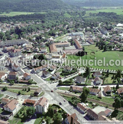 Photo aérienne de Champagnole