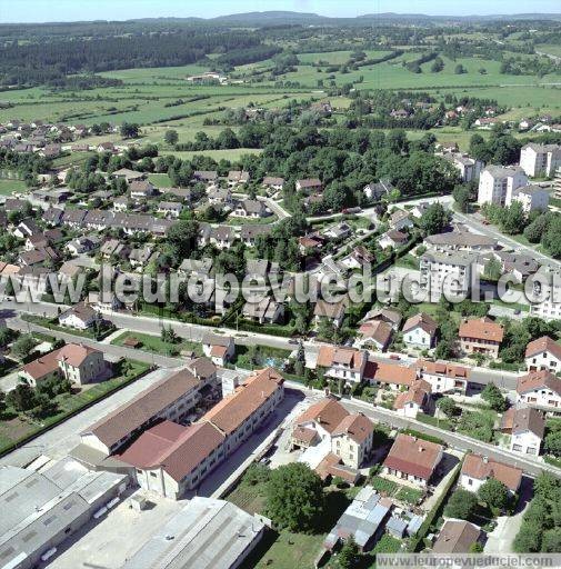 Photo aérienne de Champagnole