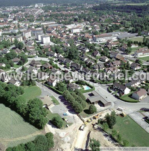 Photo aérienne de Champagnole