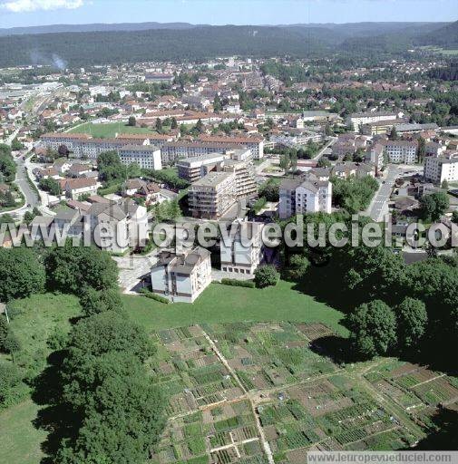 Photo aérienne de Champagnole