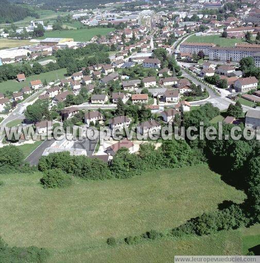 Photo aérienne de Champagnole