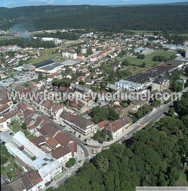 Photo aérienne de Champagnole