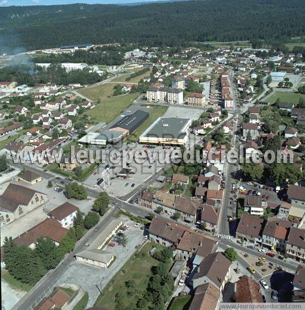 Photo aérienne de Champagnole