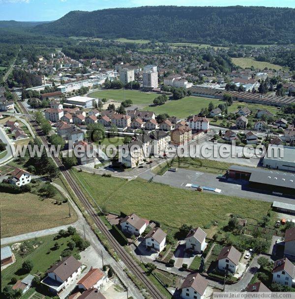 Photo aérienne de Champagnole