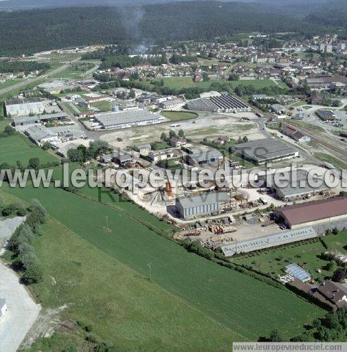 Photo aérienne de Champagnole