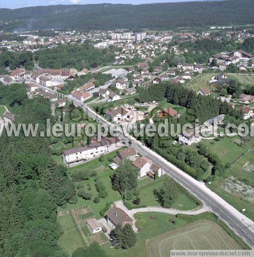 Photo aérienne de Champagnole