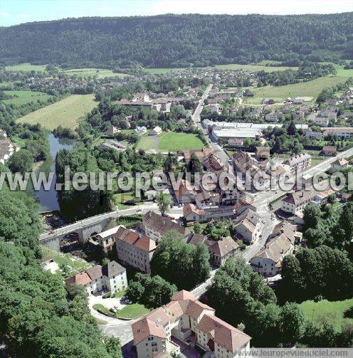 Photo aérienne de Champagnole